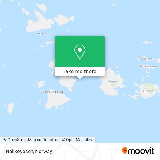 Nekkøyosen map