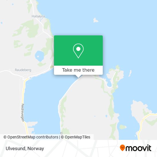 Ulvesund map