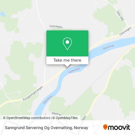 Sanngrund Servering Og Overnatting map