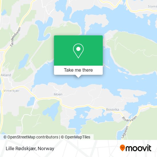 Lille Rødskjær map