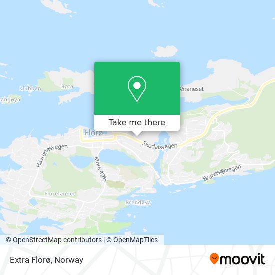 Extra Florø map