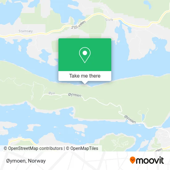 Øymoen map