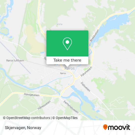 Skjervagen map