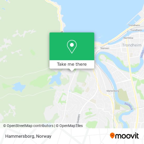 Hammersborg map