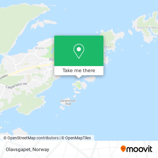 Olavsgapet map