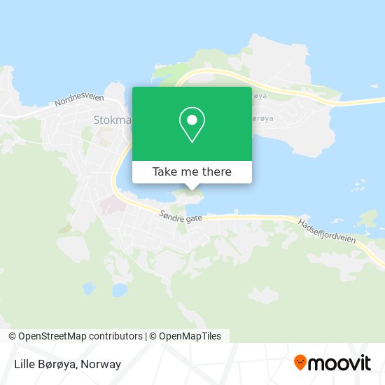 Lille Børøya map