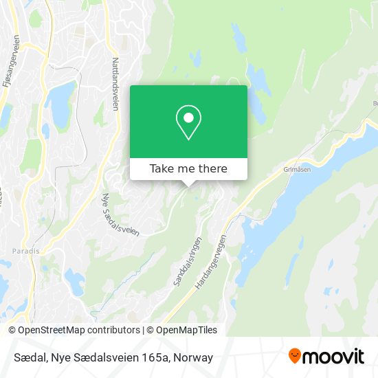 Sædal, Nye Sædalsveien 165a map