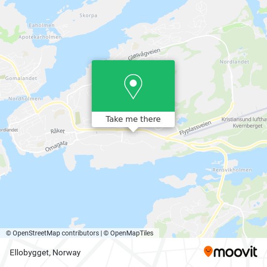 Ellobygget map