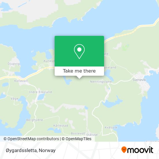 Øygardssletta map