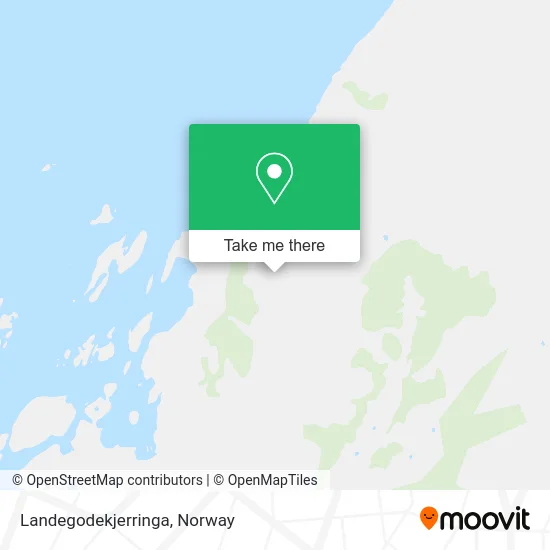 Landegodekjerringa map
