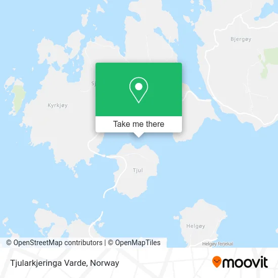 Tjularkjeringa Varde map