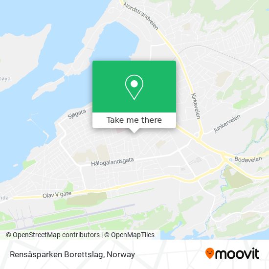 Rensåsparken Borettslag map
