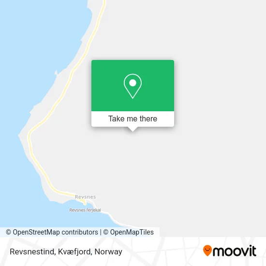 Revsnestind, Kvæfjord map