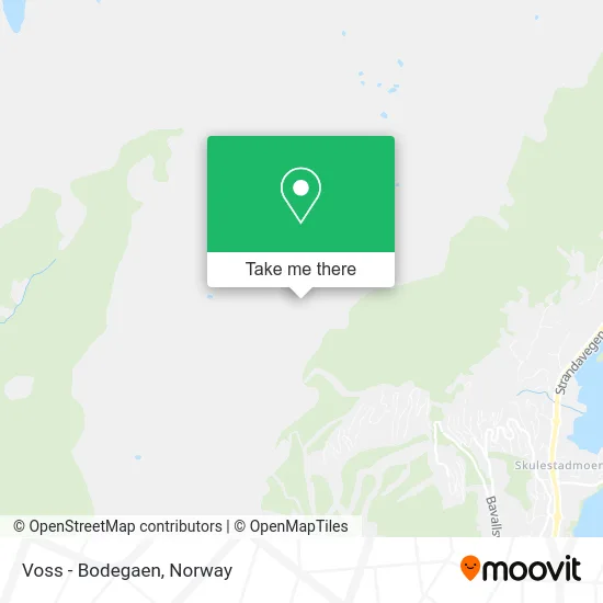 Voss - Bodegaen map