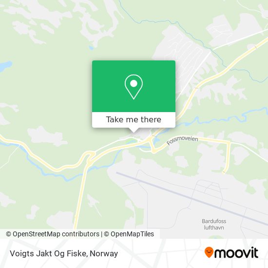 Voigts Jakt Og Fiske map