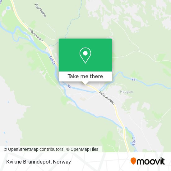 Kvikne Branndepot map