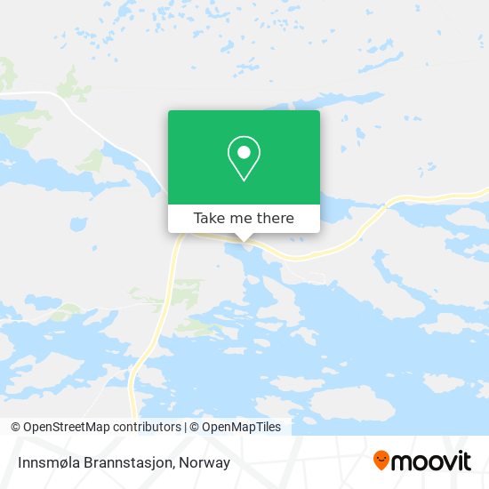 Innsmøla Brannstasjon map