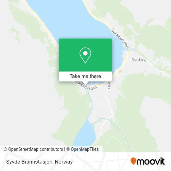 Syvde Brannstasjon map