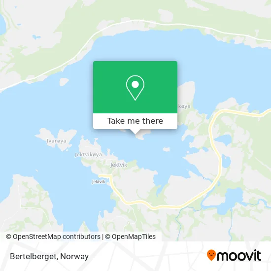 Bertelberget map