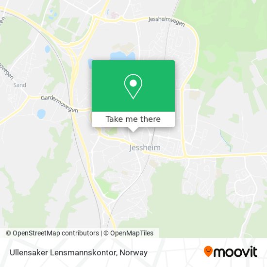 Ullensaker Lensmannskontor map