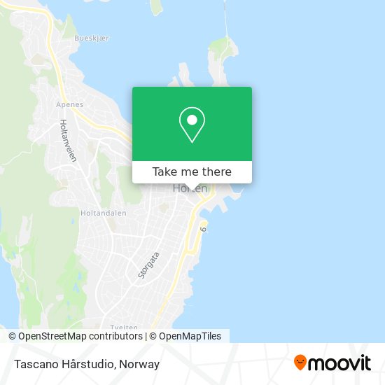 Tascano Hårstudio map