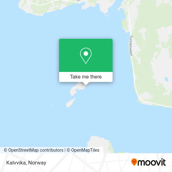 Kalvvika map