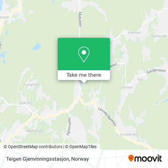 Teigen Gjenvinningsstasjon map