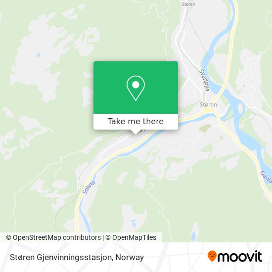 Støren Gjenvinningsstasjon map