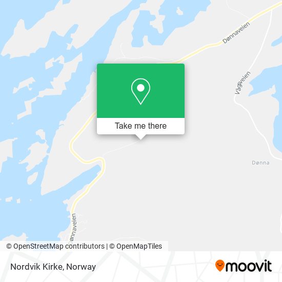 Nordvik Kirke map