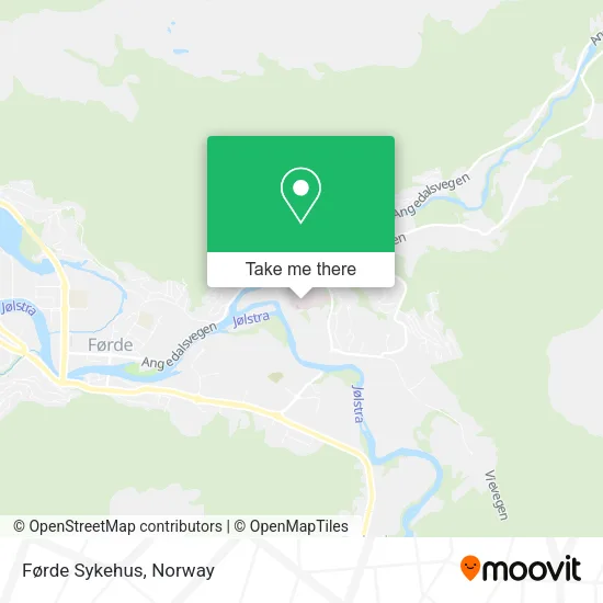 Førde Sykehus map