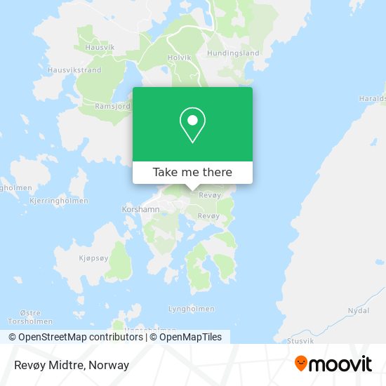 Revøy Midtre map