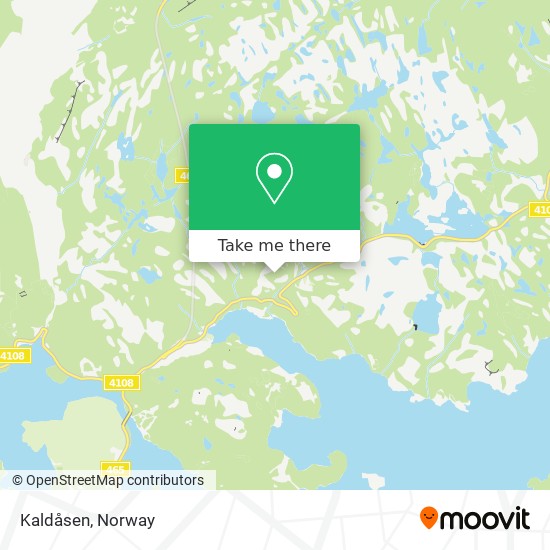 Kaldåsen map