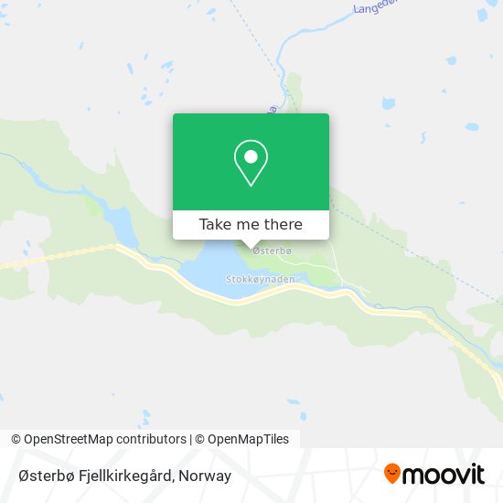 Østerbø Fjellkirkegård map