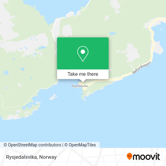 Rysjedalsvika map