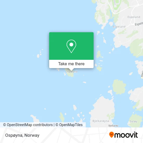 Ospøyna map