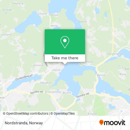 Nordstranda map