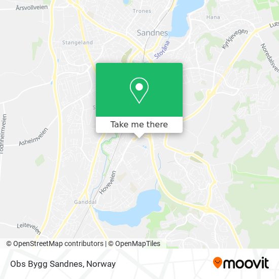 Obs Bygg Sandnes map