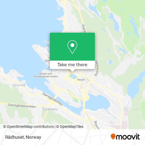 Rådhuset map