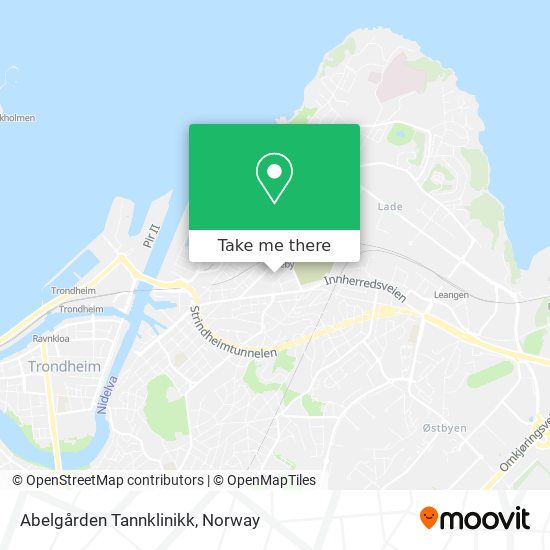 Abelgården Tannklinikk map