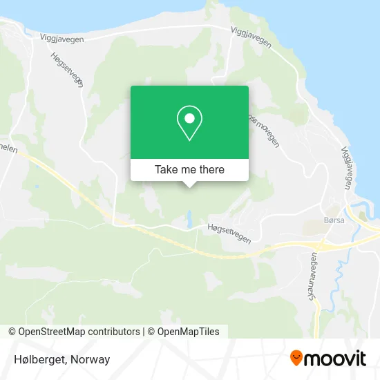 Hølberget map