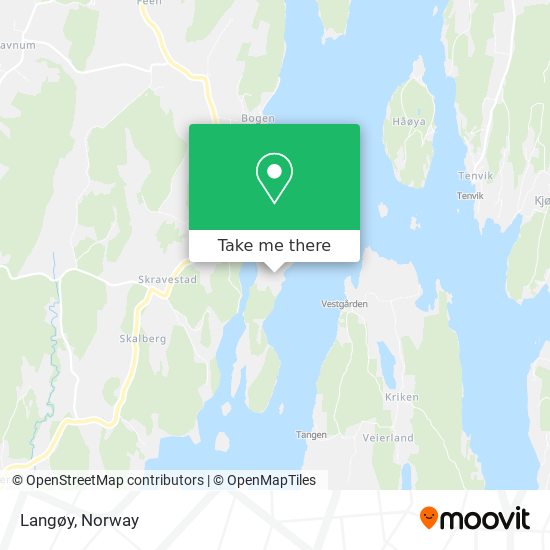 Langøy map