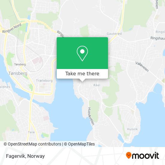 Fagervik map