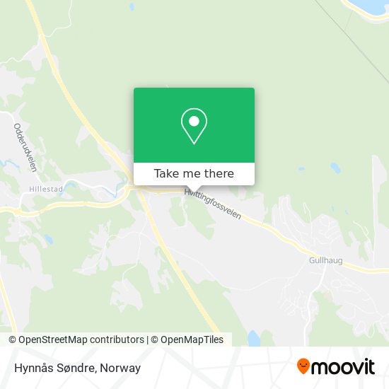 Hynnås Søndre map