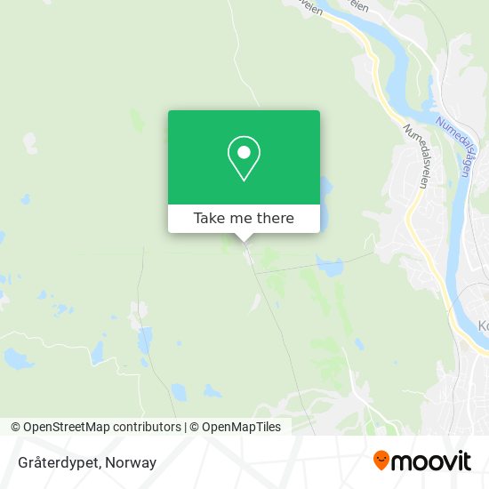 Gråterdypet map