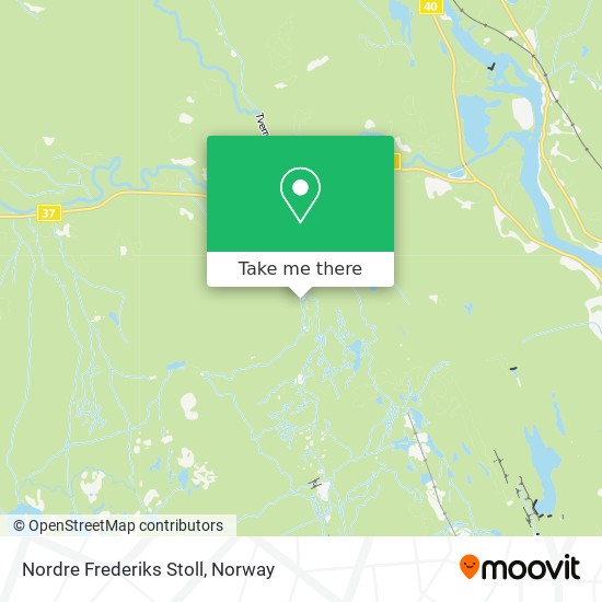 Nordre Frederiks Stoll map