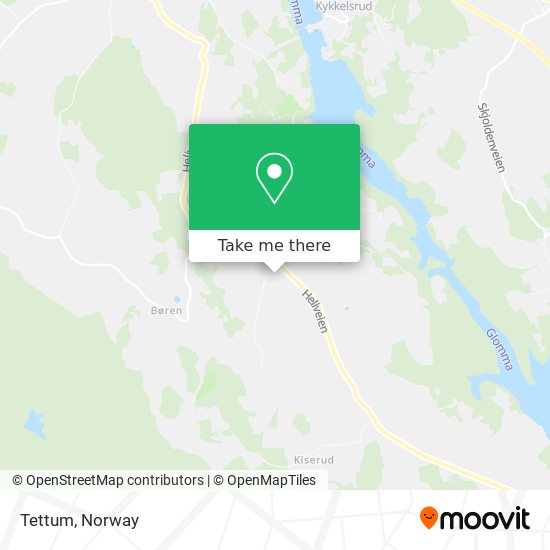 Tettum map