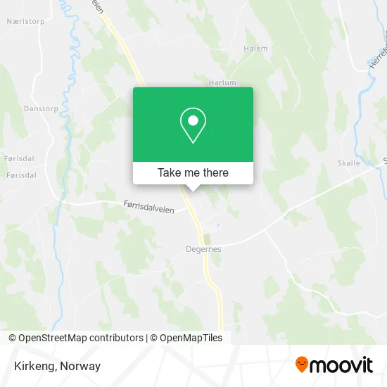 Kirkeng map