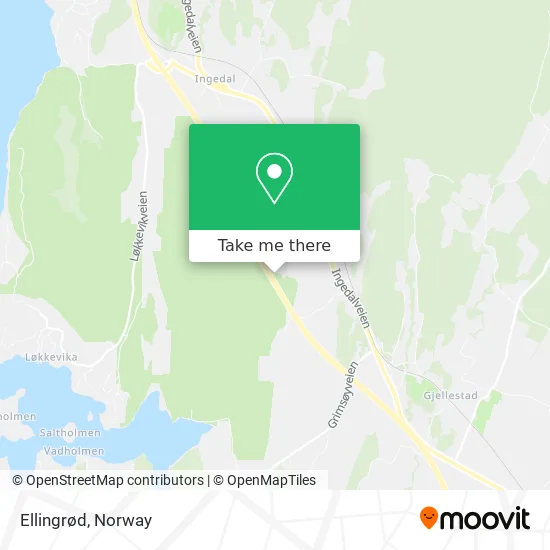 Ellingrød map