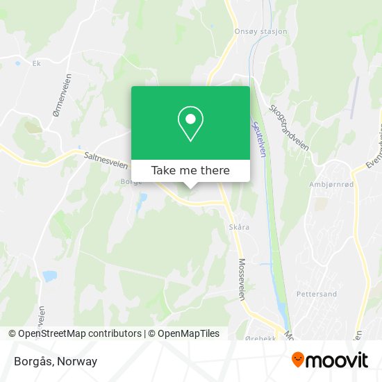 Borgås map