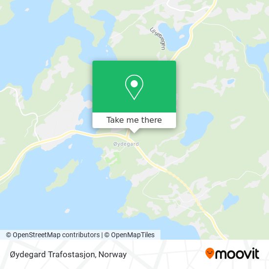 Øydegard Trafostasjon map